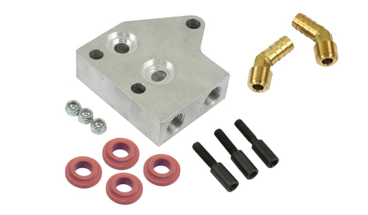 Empi Dual Bypass Adapter for Early Oil Cooler VW Beetle Engine 17-2873-0