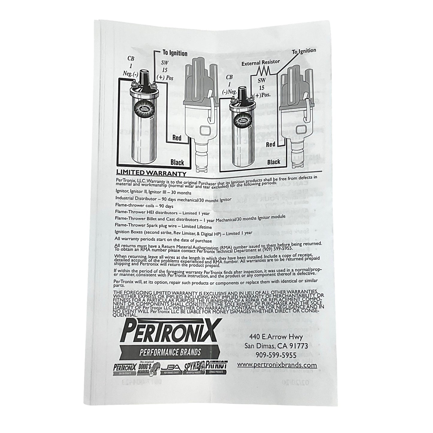 Pertronix D500711 Ignitor Replacement Module for D186504 Vacuum Distributor