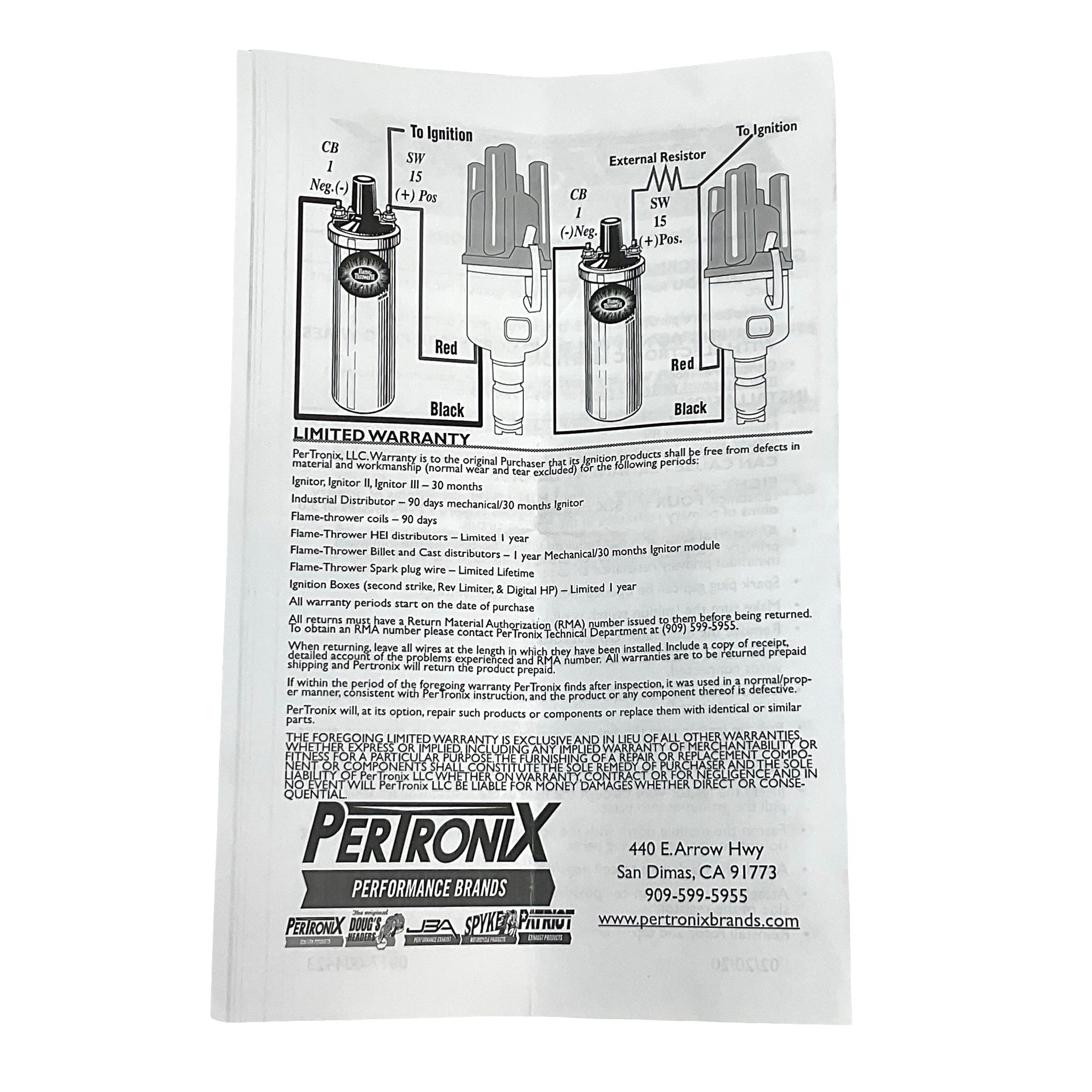 Pertronix D500711 Ignitor Replacement Module for D186504 Vacuum Distributor