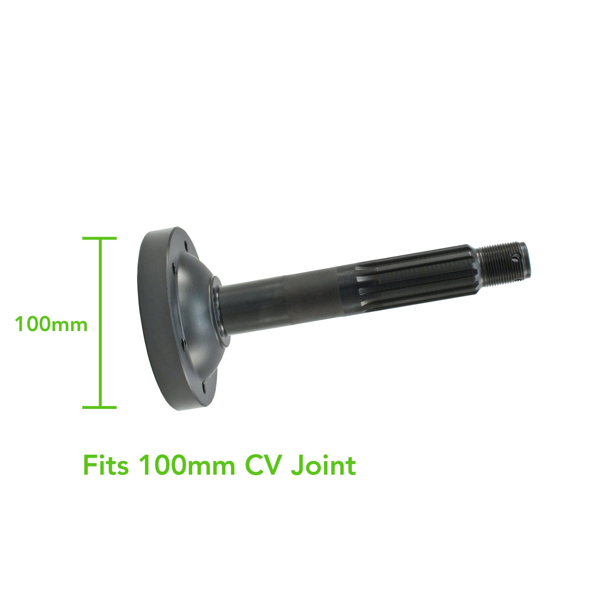 Empi Chromoly Stub Axle for IRS Beetle Trailing Arm to 100mm Type 2 CV - Each 16-2304-0