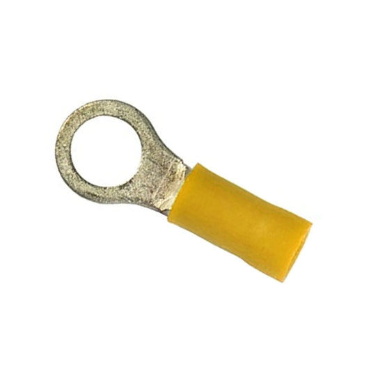 K4 Switches Yellow 10-12 Gauge Ring Terminal - 12 Pack - 4010218