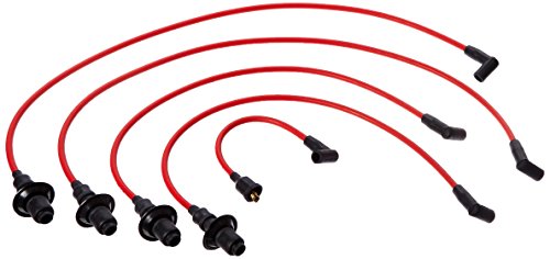 Pertronix 8mm Red Spark Plug Wires for Male Cap VW Type 1 - 804404