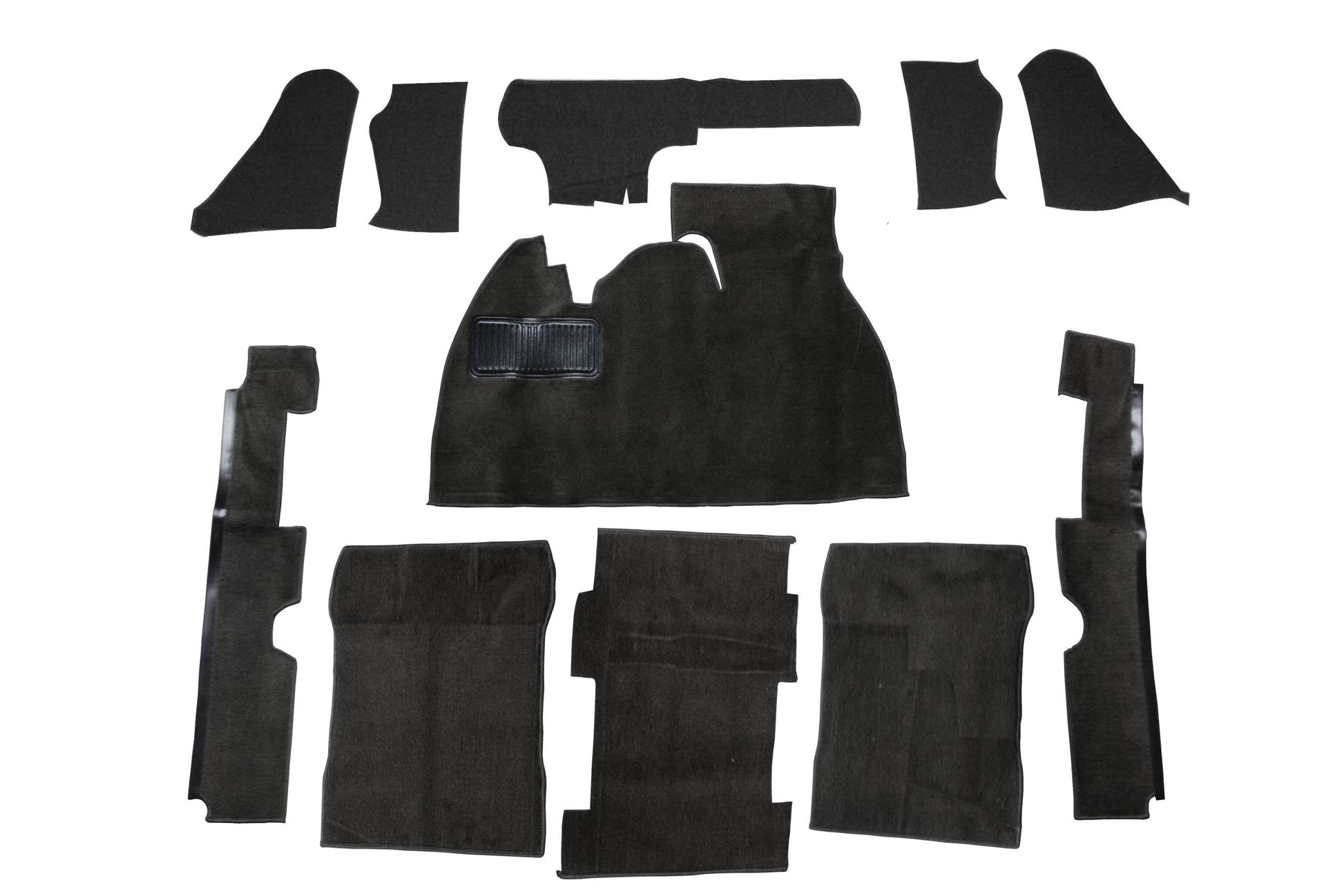 Empi 11-Piece Carpet Kit w/Footrest for 1973-79 Super Beetle Convertible 00-3984-0