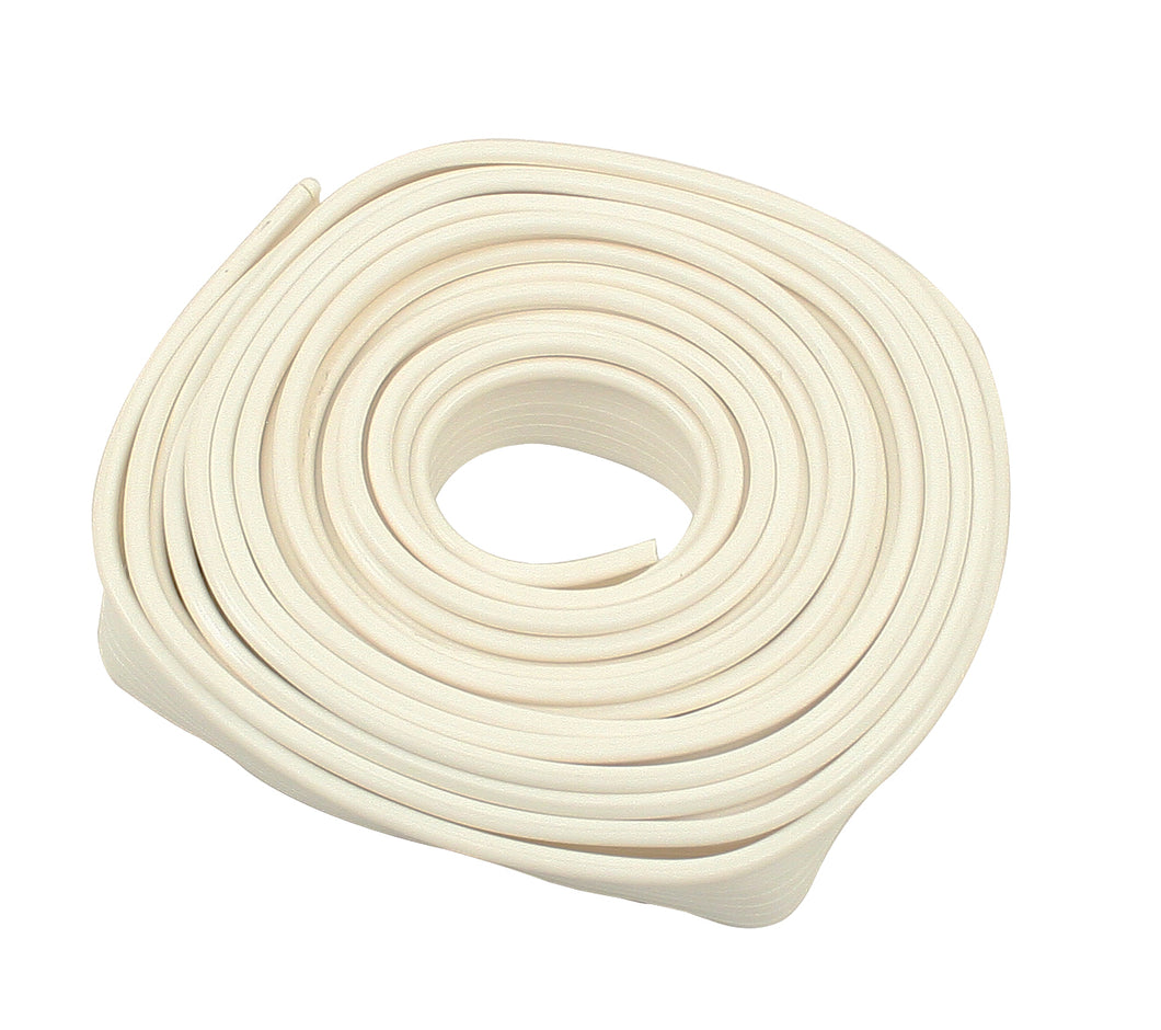 Empi White Fender Beading without Notches for VW Beetle - 25 Foot Roll - 6734