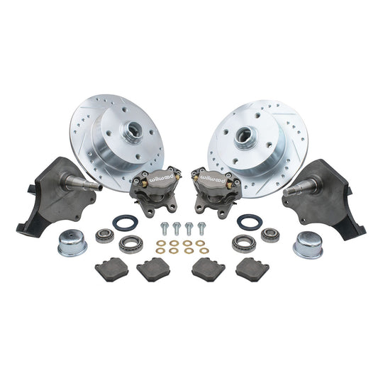 Wilwood 2 Piston 4x130 Drop Spindle Disc Brake Kit - BJ Beam - 22-6251