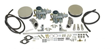 VW Type III 34 EPC Dual Carburetor Kit for Single Port - 47-7301-0