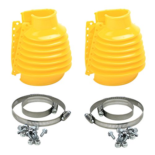 Empi Deluxe Yellow Split Swing Axle Boot Kit for VW Type 1 - Pair - 9983