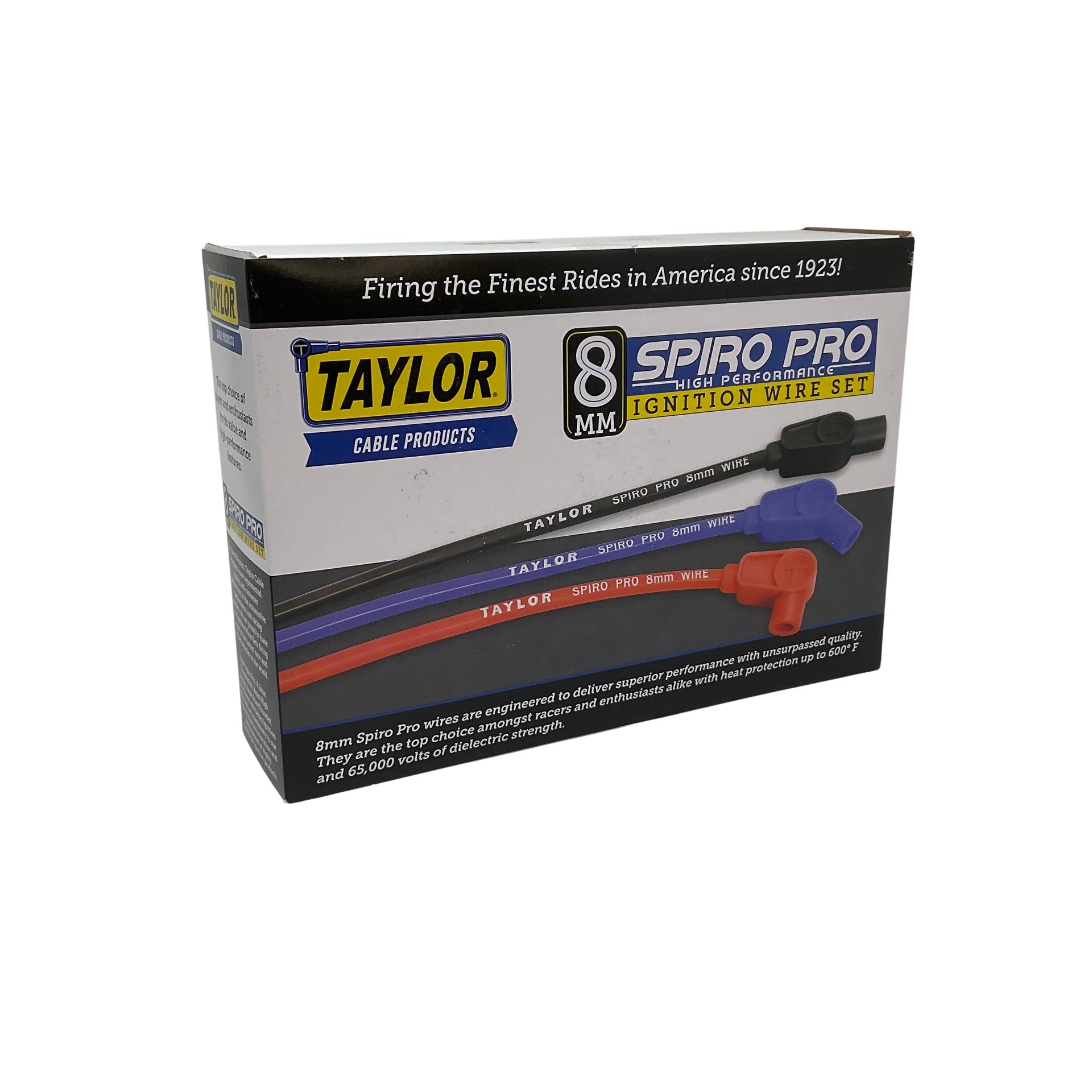 Taylor Cable 74691 Blue 8mm Spiro-Pro Spark Plug Wires for Type 1 Beetle