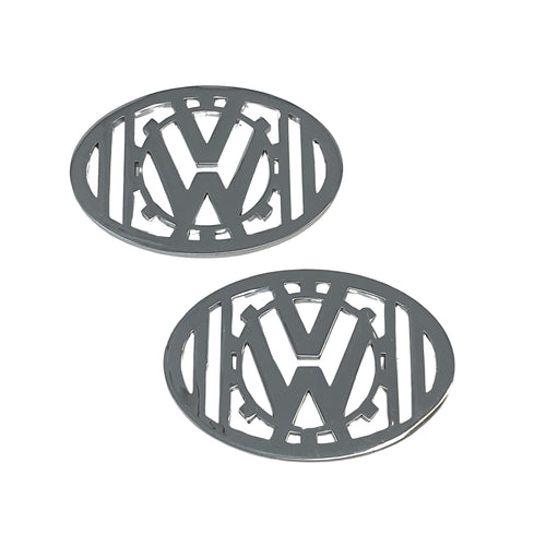 Billet Aluminum Gear Logo Style Horn Grill Pair for 1954-67 Beetle DC853641-VWG