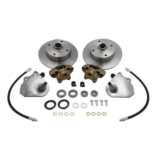 DBW 4x130mm Drop Spindle Front Disc Brake Kit for 1949-65 Beetle Ghia - 6079