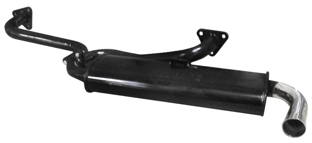 Quiet Pack Exhaust System for 1975-1978 VW Type 2 Bus and Type 4 - 00-3714-0