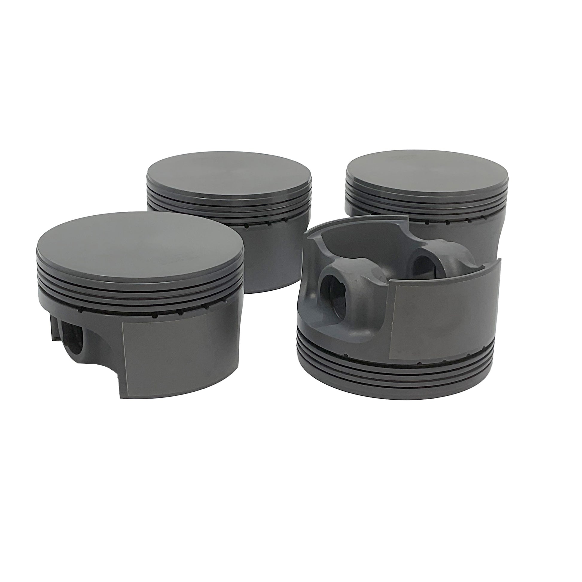 Mahle Forged Pistons 92mm Stroker Flat Top w/Rings 4-Pack 9200-HD-USA