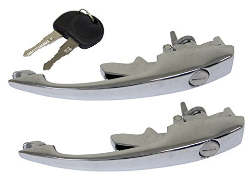 Empi Outer Door Handle Pair Left and Right for 68-79 VW Beetle - 113898205M