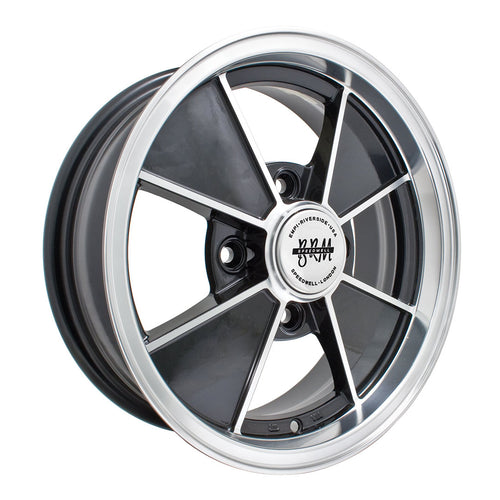 BRM Style Gloss Black 4x130 15x5.5 Inch Wheel Each - 00-9735-0