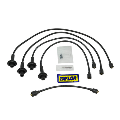 Taylor Cable 84091 Black 8.2mm Thundervolt Spark Plug Wires for Type 1 Beetle