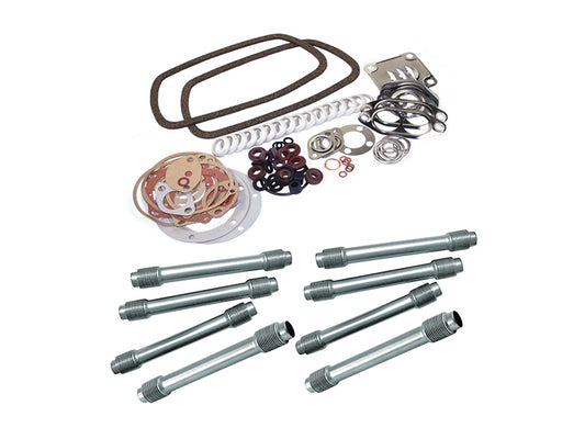 Gasket Set and Push Rod Tube Kit, Top End Rebuild Kit