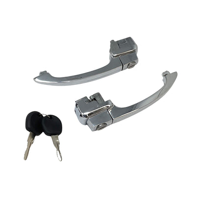 Door Handles Left and Right w/Keys for 1964-66 Beetle 113898205D AC898205D
