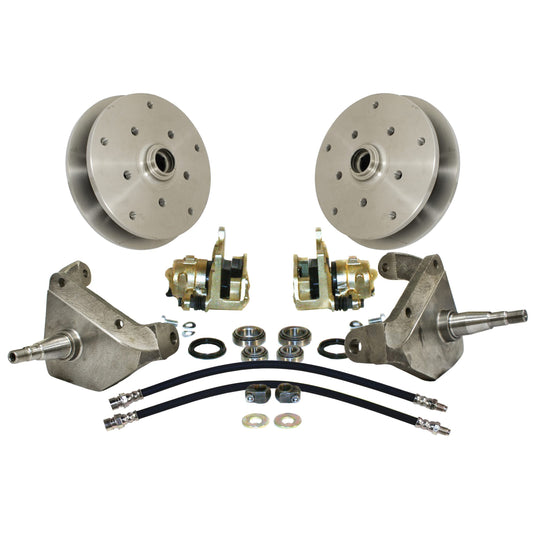 Empi 5x205 Drop Spindle Front Disc Brake Kit for Link Pin Beam - 22-2925