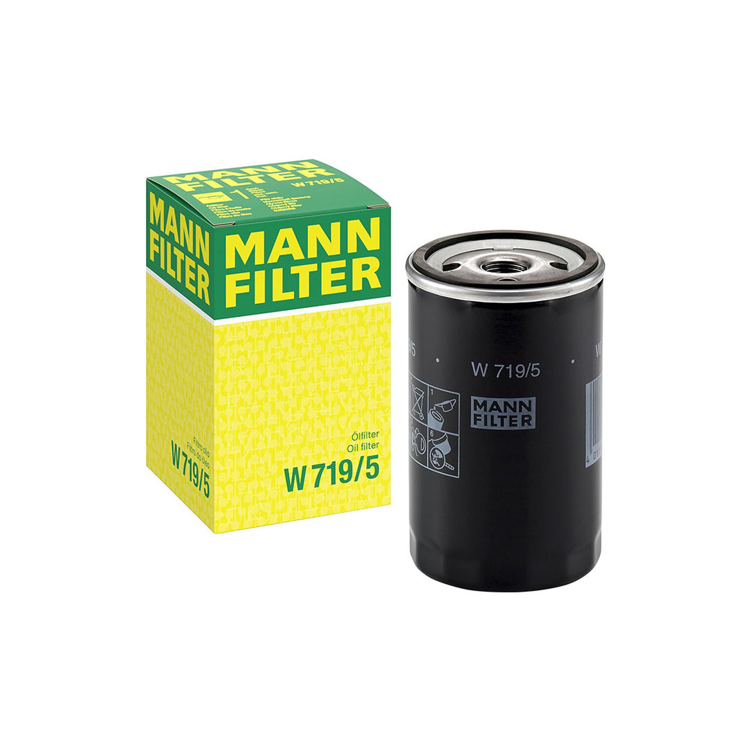 Mann W719/5 German Oil Filter 3/4-16 Thread 3 x 5in - W719/5