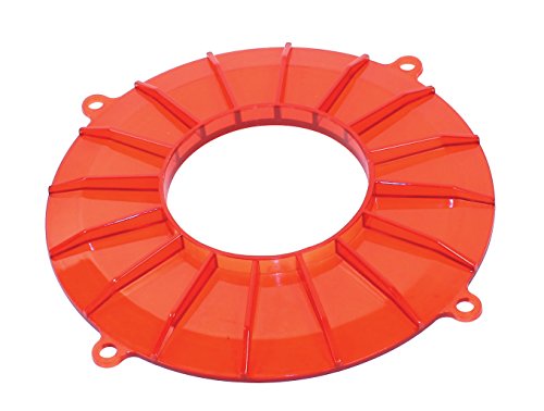 Empi Red Finned Alternator Backing Cover for VW Type 1 - 8848