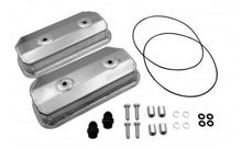 Load image into Gallery viewer, Empi Moroso Sheet Metal Aluminum Valve Covers with -8AN Breathers - 0088580
