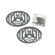 Load image into Gallery viewer, Billet Aluminum Wolfsburg Logo Horn Grill Pair for 1954-67 Beetle DC853641-W
