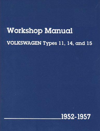 VW TECH BOOK 52-57       	11-1011-0