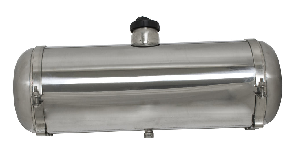 Empi 8 x 24 Inch Stainless Center Fill Gas Tank 5 Gallons - 3795