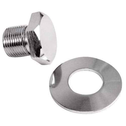 Empi Chrome Crank Pulley Bolt and Washer for VW Type 1 - 9117