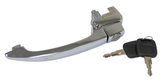 Empi Keyed Alike Door Handles for 60-64 VW Type 1 Beetle - Pair - 98-2032-B