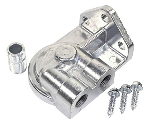 Oil Filter Mount Adapter Right Hand Ports for External Spin On Filter - 9245