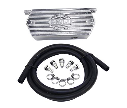 Aluminum Oil Breather Box with Valve Cover Vents for VW Type 1 Engine - 8544