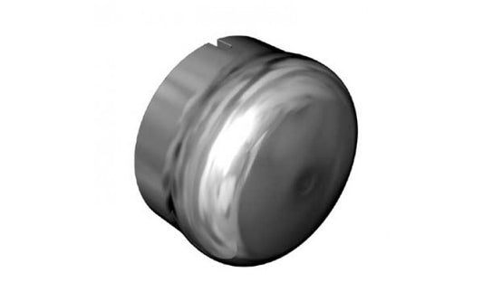 DBW Right Grease Cap no Speedo Hole for 49-65 King Pin VW Drum - 111405692