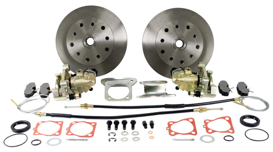 Empi 5x130/5x4.75 Rear Disc Brake Kit with E-Brake for Swing Axle - 22-2912