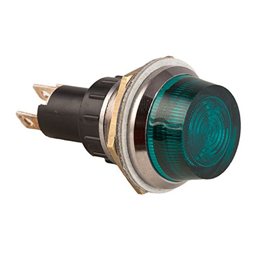 K4 Switches 1 Inch Green 12v Indicator Light Engraved ALT - 17-441-07