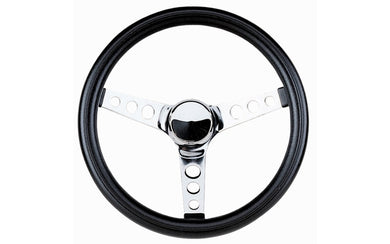Grant Classic 3 Spoke Steering Wheel 13.5 Inch Diameter 3.5 Inch Dish - 502