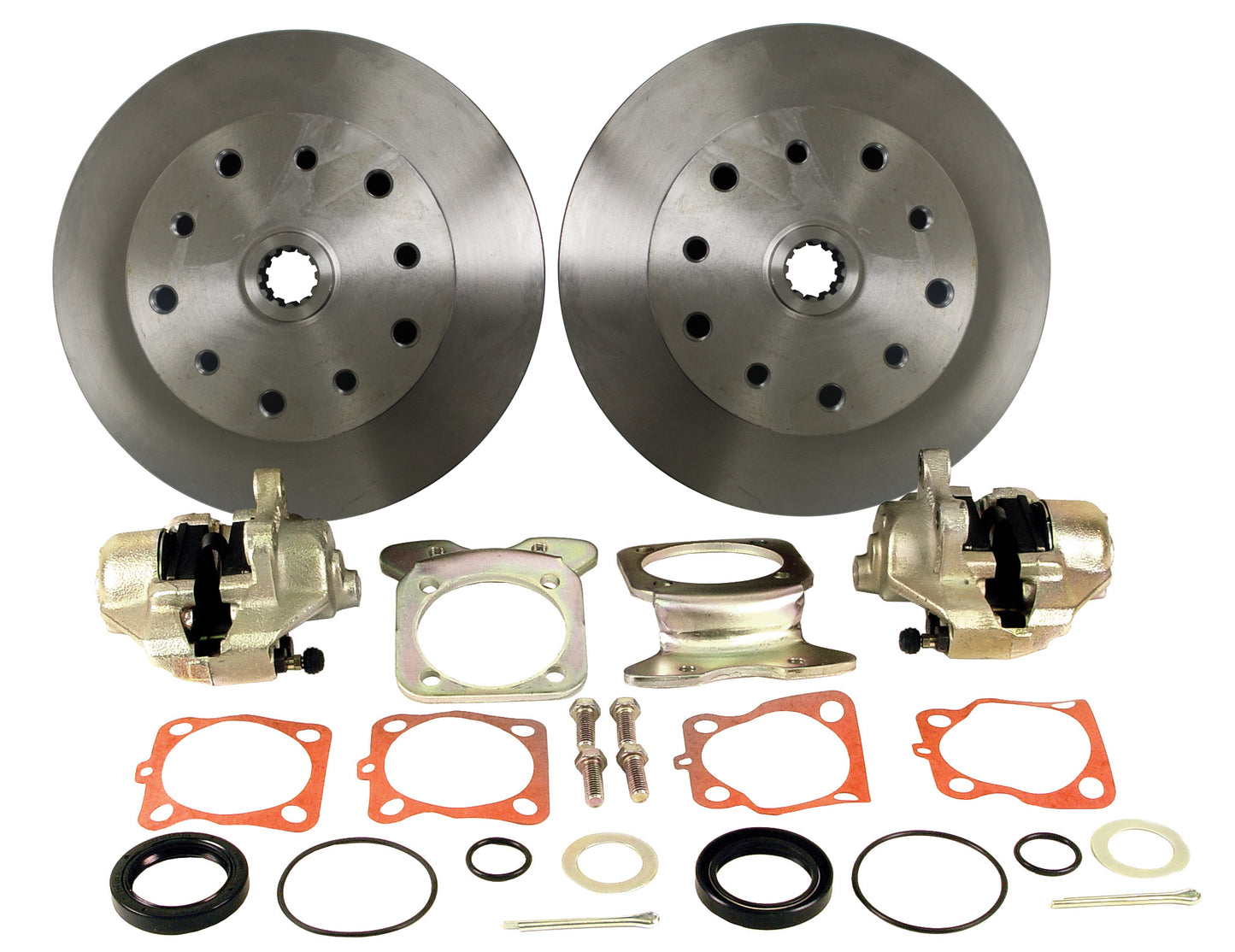 Chevy 5x4.75 & Porsche 5x130 Rear Disc Brake Kit for Swing Axle    	22-2910-0