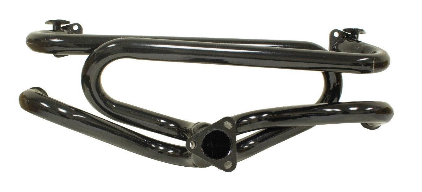Empi Black 1-3/8 Inch Exhaust Header with 3-Bolt 1 O-clock Flange - 0031000