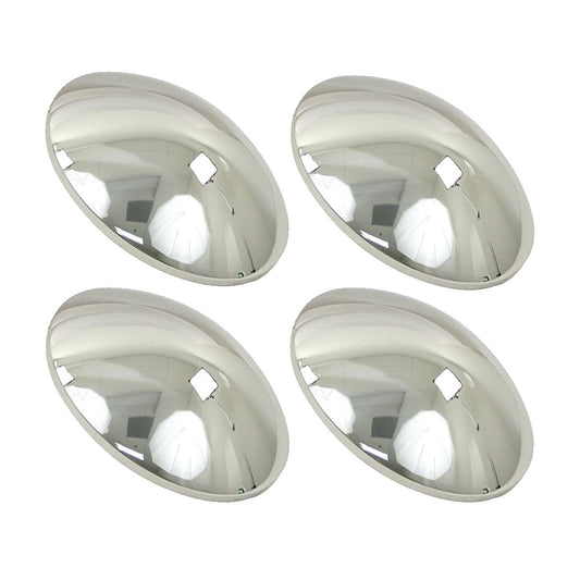Empi Chrome Smoothie Hubcap for 4 Lug 1968-79 Beetle Each 10-1060-B