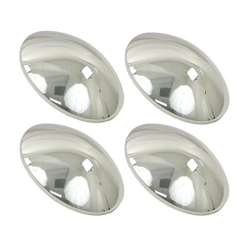 Empi Chrome Smoothie Hubcap for 4 Lug 1968-79 Beetle Each 10-1060-B