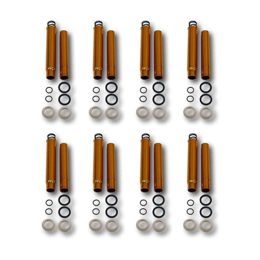 Scat Spring Loaded Aluminum Pushrod Tubes for VW Type 1 - 8 Pack - 20175
