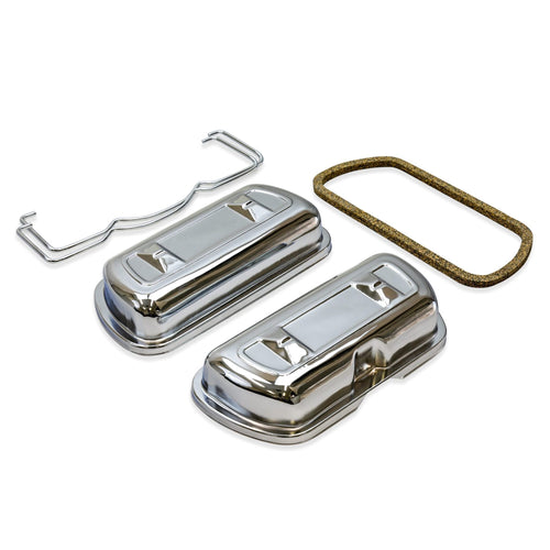 Scat Chrome Clip On Valve Covers for VW Type 1 - 80220