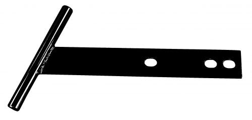 Empi Black T-bar Bumper for 1949-1967 VW Type 1 Beetle - Pair - 3874