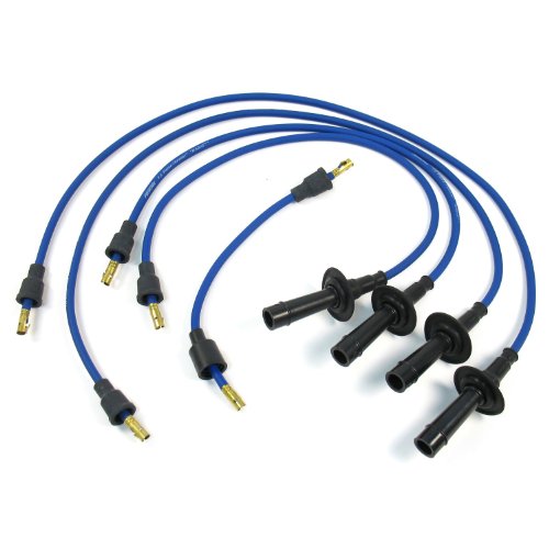 Pertronix Blue 7mm Plug Wires for 4 Cyl VW w/Large Plug Ends - 704301