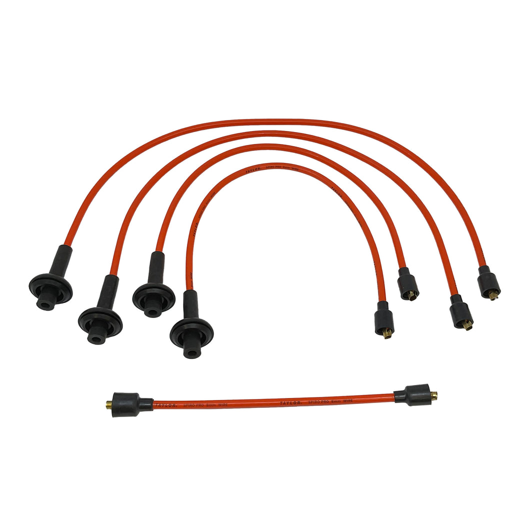 Taylor Cable 74391 Orange 8mm Spiro-Pro Spark Plug Wires for Type 1 Beetle