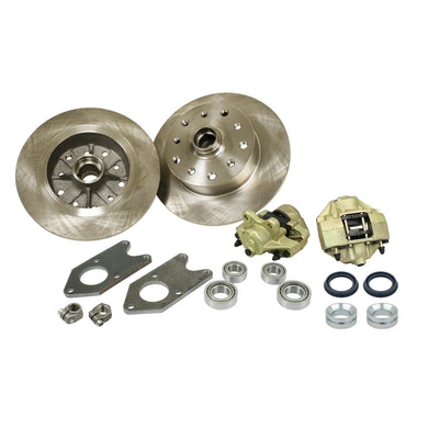 Chevy 5x4.75in and Porsche 5x130mm Disc Brake Kit for 1949-65 Beetle