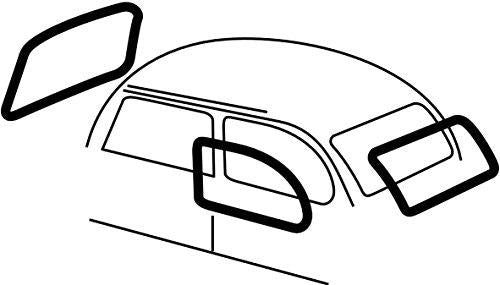 Empi Cal-Look Window Rubber Seals for 1965-71 Beetle 1971 Super Beetle 00-3587-0