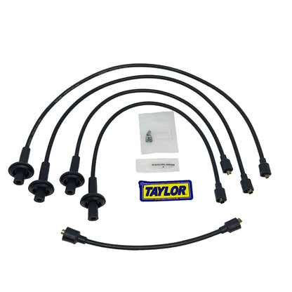 Taylor Cable 74091 Black 8mm Spiro-Pro Spark Plug Wires for Type 1 Beetle