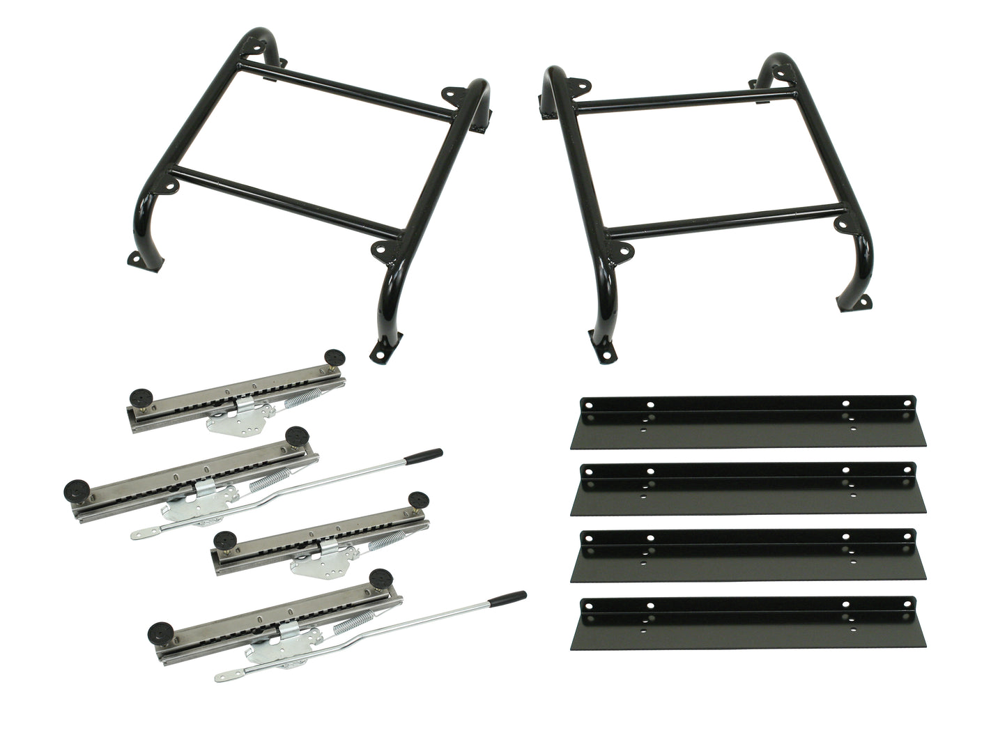 Empi Universal Seat Mount Kit w/Slider - For 2 Seats - 62-2644