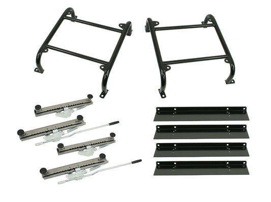 Empi Universal Seat Mount Kit w/Slider - For 2 Seats - 62-2644